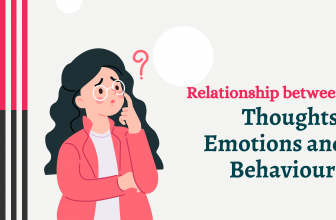 Relationship between thoughts emotions behaviours